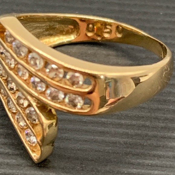 Diamond Ring 18k yellow gold - Picture 6 of 13